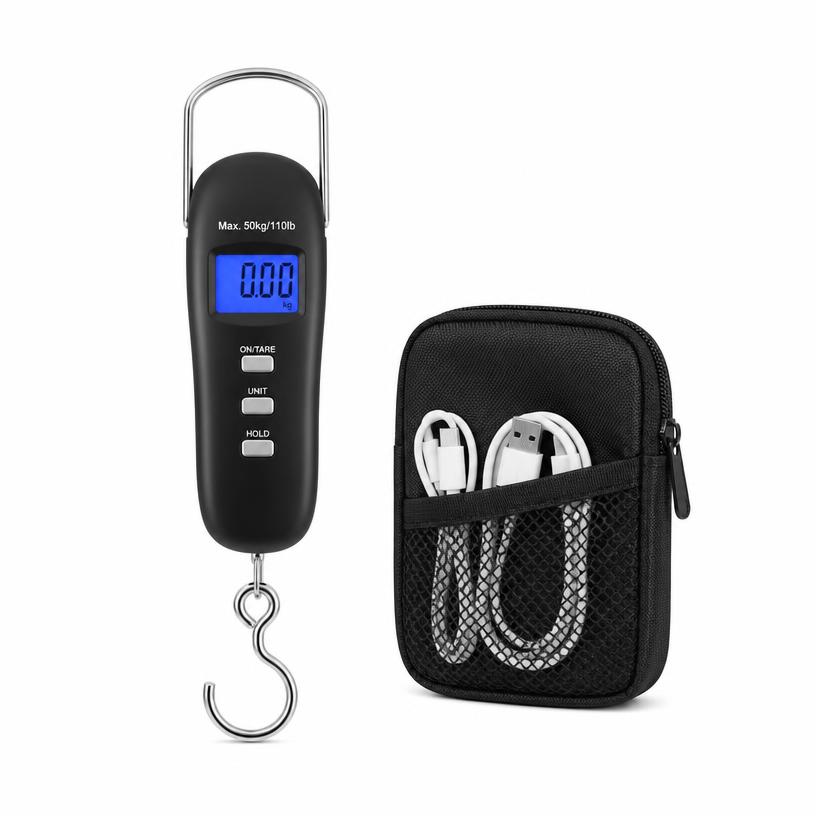Etekcity Etekcity Digital Hanging Luggage Scale (50kg) — Travel Accessory